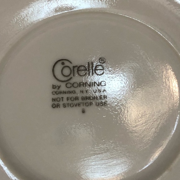 5 Corelle Old Town Blue 6” Saucers - Picture 5 of 7